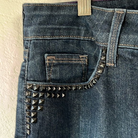 NYDJ Jeans Leggings Style Studded Pocket Details Size 16P NWOT - Picture 1 of 13